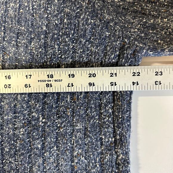 Tommy Hilfiger Jeans Women's Sweater M Crewneck Acrylic Cotton Wool Blend Ribbed - Picture 8 of 9